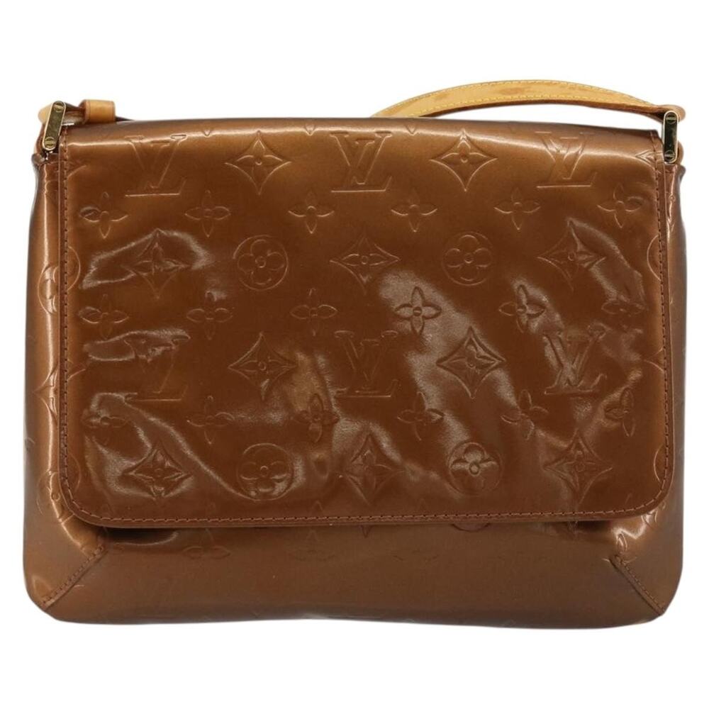 Louis Vuitton Monogram Vernis Thompson Street Shoulder Bag Gold